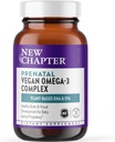 Nová kapitola Vegan Prenatal DHA, EPA a DPA dodatek - Prenatální Vegan Omega33 komplex pro zdravý vývoj mozku a očí během těhotenství - 30 Softgels