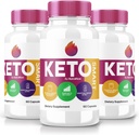 (3 Pack) Keto Smart Kapsle - Keto Smart Dietní dodatek pro pokročilé hubnutí, Maximální síla All- přírodní pilulky pro cílení břišní tuk, KetoSmart Pastillas Recenze (180 Kapsle)