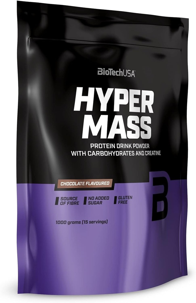 Biotechusa Hyper Hmotnost 5000 Hmotnost Gainer Hmotnost 1000g - Čokoláda