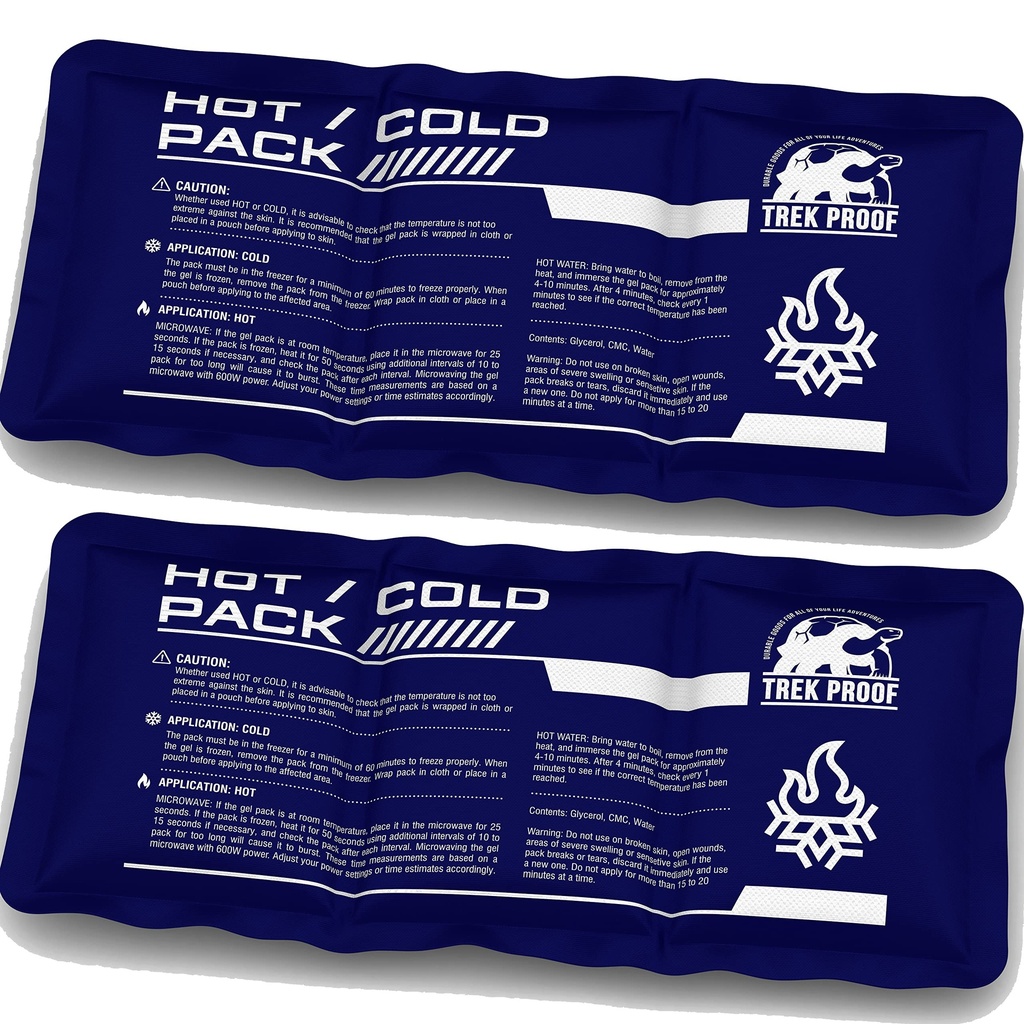 Flexibilní Ice Pack for Pain Relief - Reuse Gel Pack for Knee, Rameno, Ankle, Back, and More - Ohýbatelné pro vlastní pohodlí