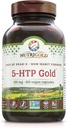 Nutrigold 5-htp 100mg, 120 Vegetariánské kapsle - Gold Standard Pure 5-Htp Extract Garantované bez škodlivého peak- x, Gmos, & Alergens