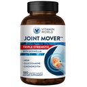 Vitamin svět Triple Strength Joint Mover, Glucosamine Chondroitin s MSM Joint Supplement, Collagen & Boswellia Serrata Extract, Support Joint Strength, Comfort & Flexibility, 180 Caplet