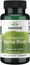 Swanson Full Spectrum Suma Root 400 miligramů 60 Kapsle