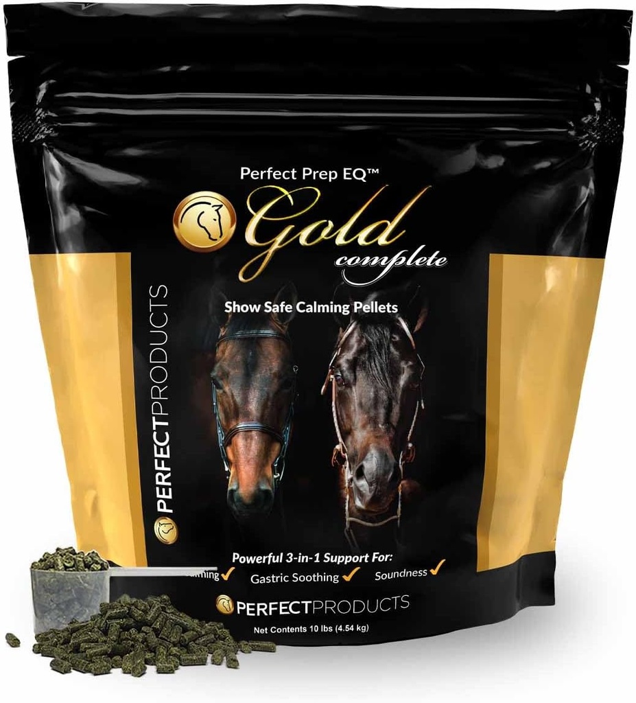 Perfect Prep EQ ™ Gold Complete Calming Pellets (10LB)