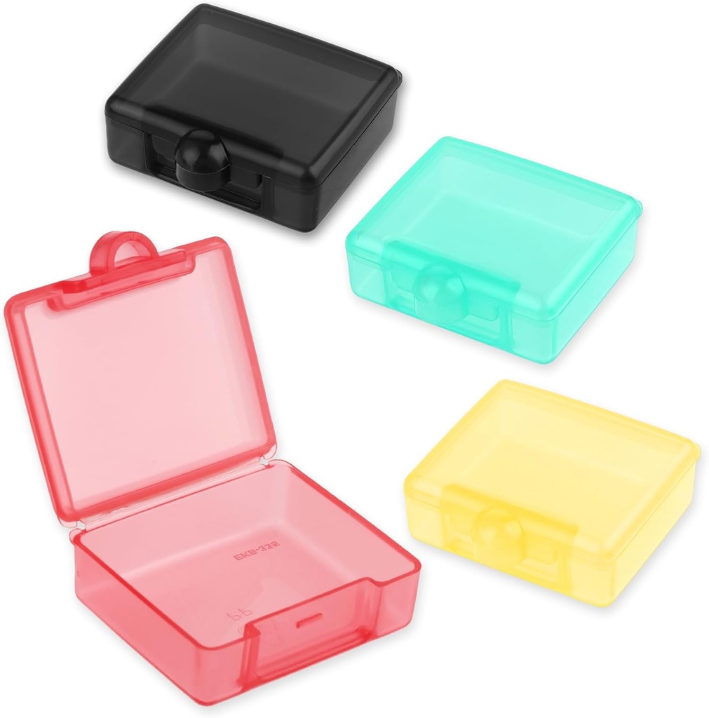 4 Pcs Malé Pill Box, Cestovní Pill Organizátor Roztomilý důkaz Kapesní Pill Pouzdro Mini přenosné Medicine Vitamin Box Clear Plastové Skladování Mini Kontejnery pro cestování Vitamin Rybí olejové doplňky