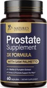 Prostate Zdravotní doplňky pro muže 1000mg - 3X Síla s pilou Palmetto Blend pálení kopřiva & dýně Seed Support Complex - Podporuje koupelny výlety Prostate & Močové zdraví - 60 Kapsle