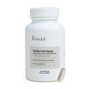 Perelel Daily Iron Ease, 15MG Železné doplňky s hořčík, Vitamin C, & Vitamin B12 pro Nutrient & Energy Support, Kapsle pro ženy a muže, Soy, mléčný a gluten zdarma, non GMO, 30 pilulky