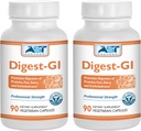 Digest- GI trávicí enzym - (90 x 2) Vegetariánské kapsules- Digestion and Bloating Relief for woman and men