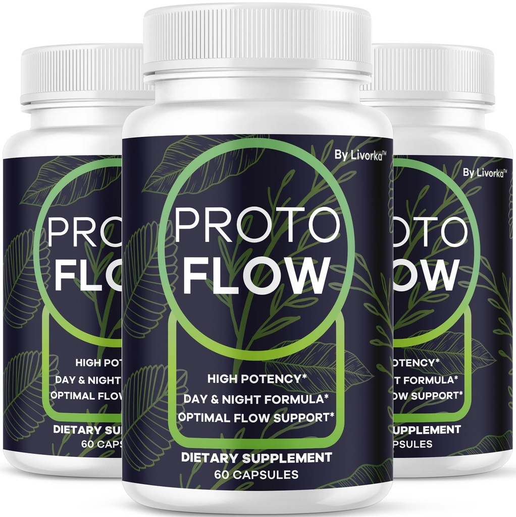 LIVORKA (3 balení) Proto Flow - Proto Flow Support, ProtoFlow, ProtoFlow Recenze, ProtoFlow Formule, Proto Flow mužské kapsle, Proto Flow dodatek pro muže, Proto Flow pilulky, 180 Kapsle pro 3 měsíce
