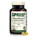 Standardní proces Tuňák Omega33 Žvýkací - Rybí olej dodatek s DHA - Omega33 dodatek k podpoře zdraví mozku a očí - Výborný zdroj antioxidantů - Gluten-Free & Non-Dairy - 120 Softgels