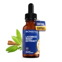 BioMatrix Licorice Root Extract (1200 Kapek 2 fl. oz) Více aktivní ingredience než Competting Brands (0, 87 mg Glycyrrhizin per Drop), Méně dávek potřebné, Koncentrované, Raise Cortisol, Energie