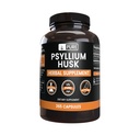 PURE ORIGINAL INGREDIENTS Psylium Husk (365 Kapsle) No Magnesium or Rice Fillers, Vždy čisté, Laboratorní ověřené