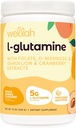Wellah L- glutamin Peach Mango (50 Servings) - 5g L- glutamin Per Serving, Sweeced with Stevia