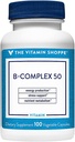Vitamin Shoppe B- Complex 50 (100 Veggie Kapsle)