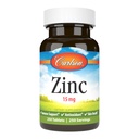 Carlson - Zinek, 15 mg, dodatek zinku, Glukonát zinečnatý, imunitní podpora a zdraví kůže, Zinkové tablety, Antioxidant, Zinkové kapsle, 250 Tablety