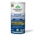 ORGANIC INDIA Psylium Husk Powder - Pre & Probiotic Fiber Supplement, Organic Psylium Husk Fiber Supplement, All Psylium Husk Powder Unflaured, Dietní Vláknina, USDA Organic, Gluten Free - 10 Oz