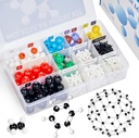 JoyCat Molecular Model Kit (404 ks), Organic Chemistry Molecule Science Gifts for Ochem and Aorganic Students and Teachers