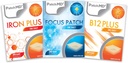 Iron Plus, B12 Energy Plus, & Focus Topical Patch Bundle - 30 dní dodávky