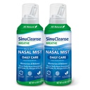 SinuCleanse Daily Care Sterilní Salin Nasal Spray, Ultra Fine Mist, Okamžitě Moisturizes & Relieves Everyday Nasal Congestion Vzhledem k nachlazení a suchého vzduchu, 4.5 Oz (2 Pack), Made in USA