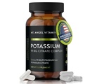 Mt. Angel Vitamíny - dodatek k draslíku, 99 MG Citrate Complex, 60 Kapsle