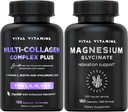 Vitální vitaminy Multi kolagen Plus Kapsle + Magnesium Glycinát Kapsle
