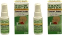 Seagate Produkty Homeopatické olivový list Krční sprej (balení po 2) 1 Ounce Raspberry- Spearmint