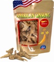 Zen Ginseng - 4 oz Bag of Untried American Ginseng - Non- GMO, gluten Free. Přidat tento ženšen v polévce, čaj, káva, šťávy, Smoothies a pečení (Barrel Root 4 oz Bag)