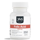365 by Whole Foods Market, Folic Acid 800mcg, Vegan, 250 Tablet