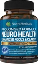 Mozek Booster dodatek -90 Den Supply - Nootropics Mental Clarity, Paměť a zaměření. Vědecky uznávané pro delší výkon - DMAE, Bacopa Monnieri, Rhodiola Rosea.