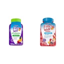 Vitafuze Fiber Well + Probiotika Gummies pro dospělé, 60 Count Sugar Free Fiber Gummies, 90 Count