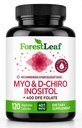 Myo- Inositol & D- Chiro Inositol Dodatek pro zdraví žen 124; Plodnost doplňky ženy 124; Inositol 40: 1 Ratio Podpora ovariální funkce a zdravé hormonální rovnováhy ženy 124; 2050mg 124; 120 Powder Caps
