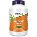 Nyní Potraviny doplňky, Valerian Root (Valeriana officinalis) 500 mg, Bylinný dodatek, 250 Veg Kapsle