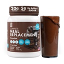 Ano, můžeš! Strava Náhradní Shake - 20G protein, 5G Fiber, 21 Vitamíny & Minerály, 0G Přidaný cukr - Strava Náhradní protein Powder - Kompletní All- in- One Nutrition - 15 Podání (Čokoláda)