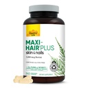 Země život, Maxi- vlasy Plus Biotin, podporuje zdravé vlasy, kůže a nehty, denní dodatek, 240 ct