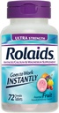 Rolády Antacid vápník a hořčík dodatek Ultra silné tablety, Ovoce 72 ea