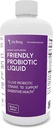 Friendly Probiotic Liquid Supplement Drink Mix w / 12 Live Probiotics Strains & Lactobacillus Acidophilus - Digestive Health, Imunitary System & Gut Support for Men Women & Kids -1 Month Supply