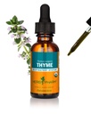 Herb Pharm Certified Organic Thyme Liquid Extract for Respirační systém Support - 1 Ounce (DTHYME01)