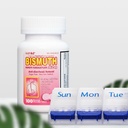 HealthA2Z ® Mega Savings Bundle: Bismuth Subsalicylát 262mg, 100 žvýkací tablety & 7- Day XL pilulky Organizátor