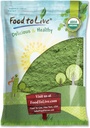 Organic SuperGreens Powder Blend, 6 Pounds - Smíšená kapusta, Moringa, Spirulina, Powders Wheatgrass. Non-GMO, Pure, Vegan, Bulk. Bohatý na antioxidanty, chlorofyl. Skvělé pro šťavnatost, Smoothies, pečení
