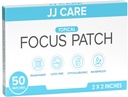 JJ CARE Focus Patch - Balení 50 All- Natural Focus Plus Patches pro dospělé, Podpora koncentrace, Focus a Paměť 124; 50 dnů Dodávka Brain Patch