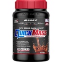 ALLMAX QUICKMASS, Čokoláda - 3,5 lb - Katalyzátor s rychlým hmotnostním příjmem - až 64 gramů proteinu na porci - 3: 1 karb na proteinový poměr - nula trans-tuk - až 24 porcí