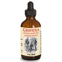 Organic Graviola Liquid Soursop Extract 4 oz Wildcrafted Tincture (Annona Muricata): Imunity System Booster (4oz)
