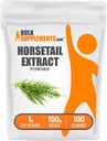 BulkSupplements.com Koňský ocas Extract Powder - Koňský ocas Herb - Silica doplňky, Gluten Free, 1g per Serving, 100g (3.5 oz) (balení po 1)
