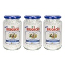 Brioschi [Pack 3 Italské citrónové ochucené osvěžení Effervescent 124; Digestive Aid, Heartburn, Upset Stomach, Acid Ingestion 124; Gluten Free, No Colourants, No Artifictional Flavors Ifficial