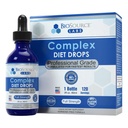 Komplexní dietní kapky - Nejlepší přírodní kapky pro muže a ženy (1 láhev, 2 fl oz) - 30 denní zásobování