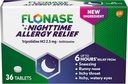 Flonáza noční alergie Relief tablety, až 6 hodin alergická medicína - 36 potahované tablety