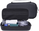 Hard Shell Carrying Case for Portable Handheld Nebulizer Machine Asthma Inhaler, EVA cestovní taška pro Asthma Spacer Mask for Men and Woemn, Medicine Kits Organizer, Azbesizer Holder with Mesh Pocket