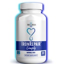 Železné opravy Jednoduše přírodní doplněk železa, Nejlepší absorpce & Gentle na žaludku, Monash nízká FODMAP, Zvýšení hemoglobinu & Ferritin železné pilulky pro ženy, muže, dospívající, a těhotenství 90 Bovine Gelatin Kapsle