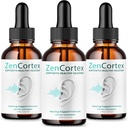 (3 Pack) Zencortex For Tinnitus Relief - Oficiální vzorec - Zencortex Drops for Ears, Zen Cortex 24 Tinnitus Drops Liquid Supplement Recenze, Zen Cortex Support Formule, Zencortex Oral (4oz)