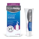 ScarAway Silicone Jizva Gel, Pomáhá zlepšit velikost, Barva a textura Hypertrophic & Keloid Jizvy z zranění, Burns & Chirurgie, Resistent vody, 10g (0.35 Oz)